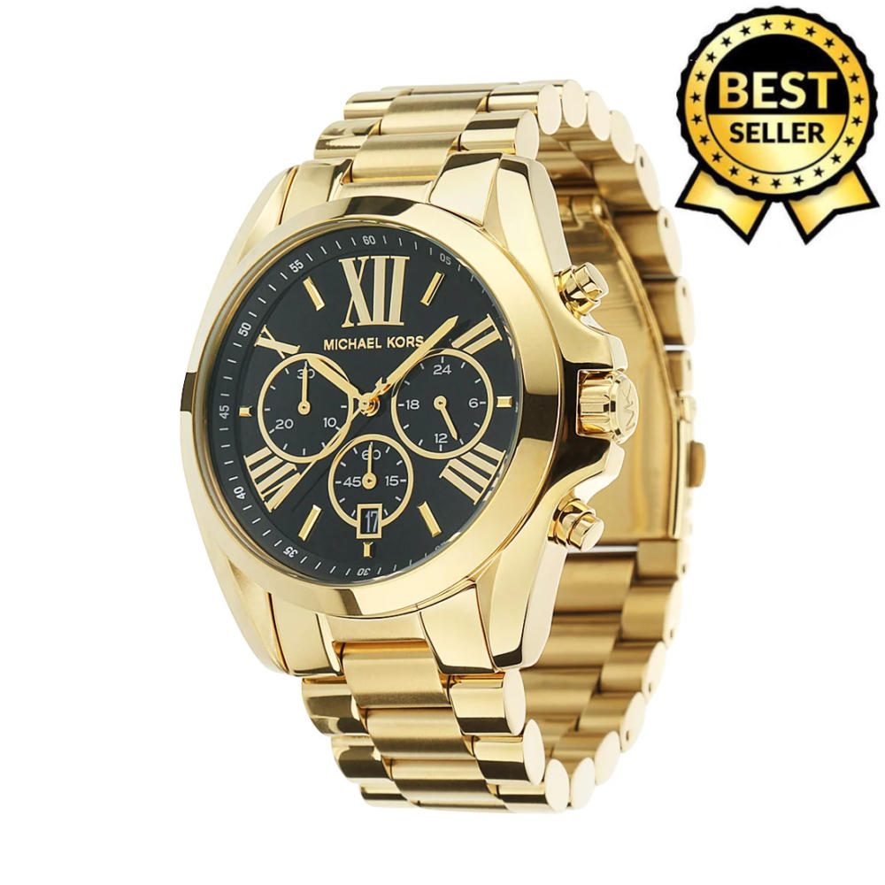 Michael Kors Chronograph Bradshaw Two Tone Stainless Steel watch review   YouTube