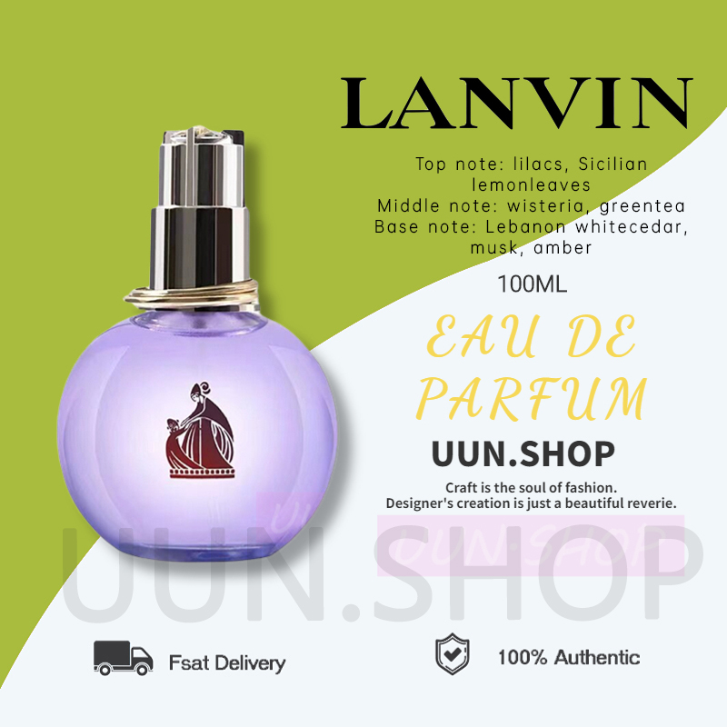 100% Authentic Purchasing LANVIN ECLAT D'ARPEGE EDP 100ML Eau de Parfum  perfume for women original women fragrance