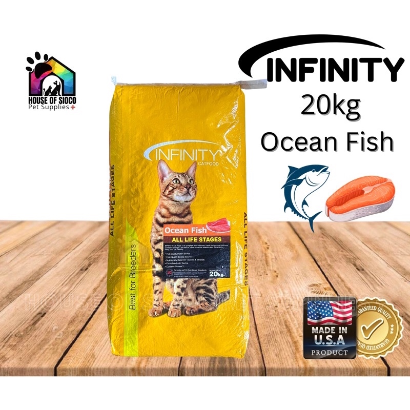 Infinity Dry Cat Food for Adult Kitten 20kg Lazada PH