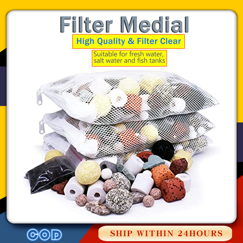 2.5Kg/1Kg/500g Aquarium Fitler Media 12 in 1 Filter Material Mixing