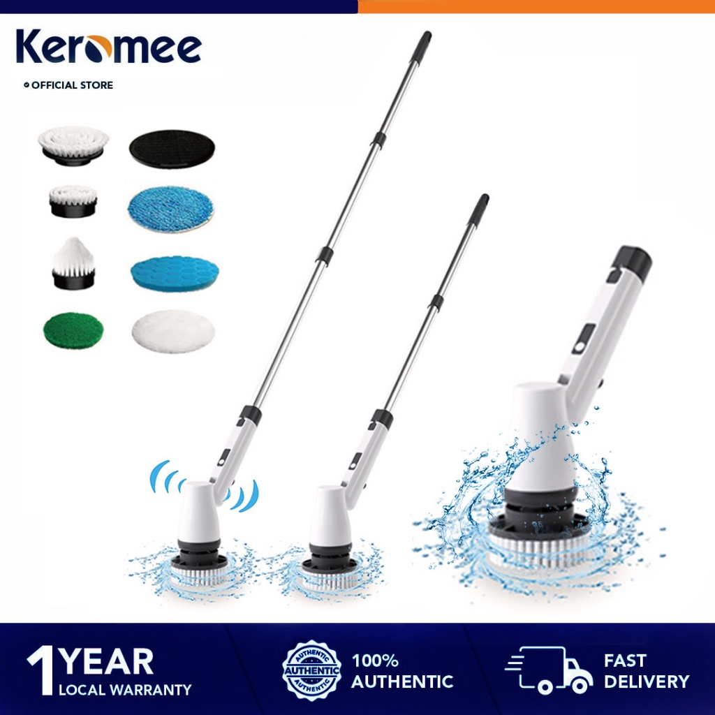 Keromee Handheld Household Electric Cleaning Brush WS101