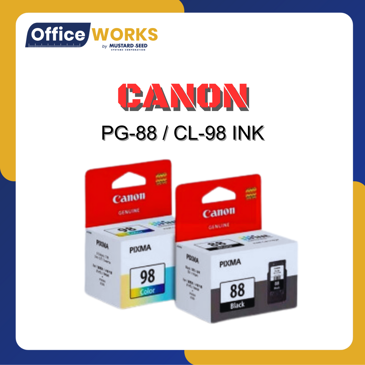 Canon Original PG 88 Canon CL 98 Ink Cartridge Lazada PH