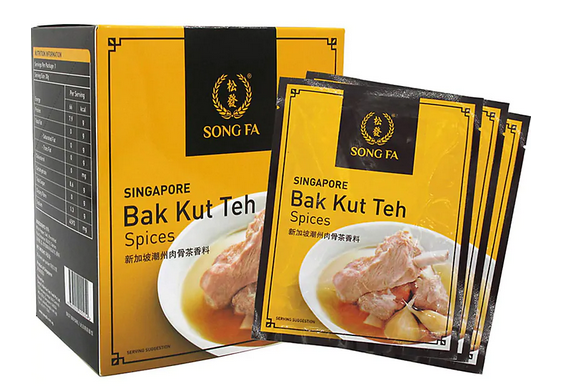 Song Fa Singapore Authentic Bak Kut Teh Spices Chinese Simmer Pork