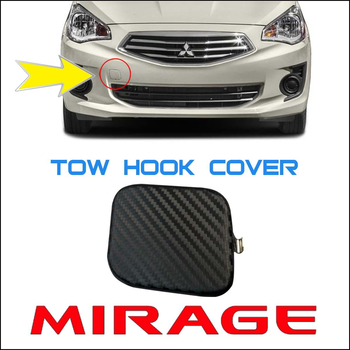 Tow Hook Cover for Mitsubishi Mirage Hatchback