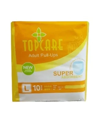 Adult Diaper Pull ups Large 10's TOPCARE