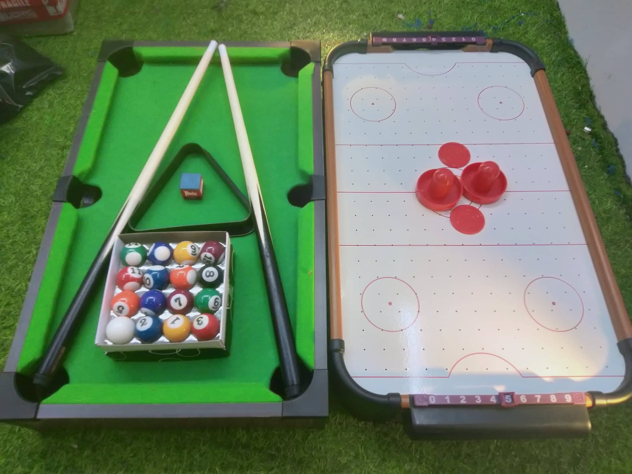 COMBO 12X20 TABLE TOP [AIR HOCKEY & BILLIARD] / BILLIARD ACCESSORIES