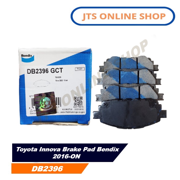Toyota Innova Brake Pad Bendix 2016-ON | Lazada PH