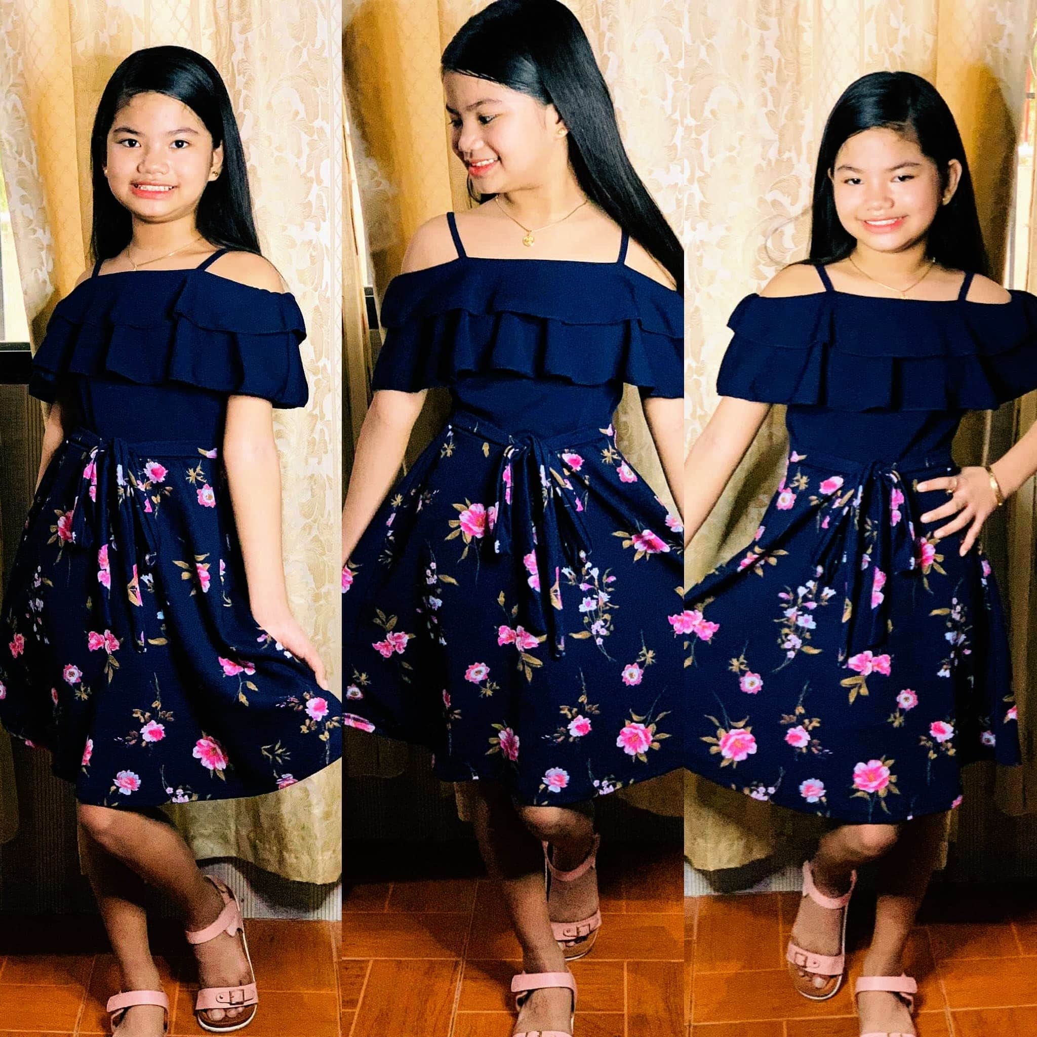 To 13 Girl Kids 12 Years Ladies Dress Kids To Pre-teens Off-Shoulder Dress With To 13 Girl Kids 12 Years Ladies Dress Kids To Pre-teens Off-Shoulder Dress With