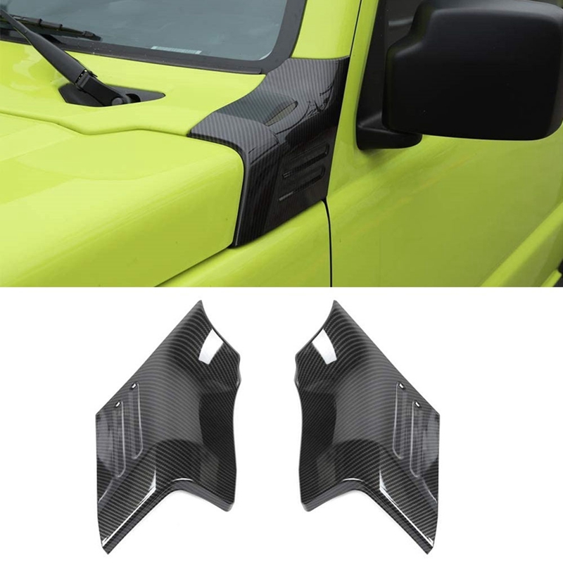 Car Stickers Engine Cover Angle Hood Decal Cover Trim Accessories for Suzuki Jimny 2019 2020