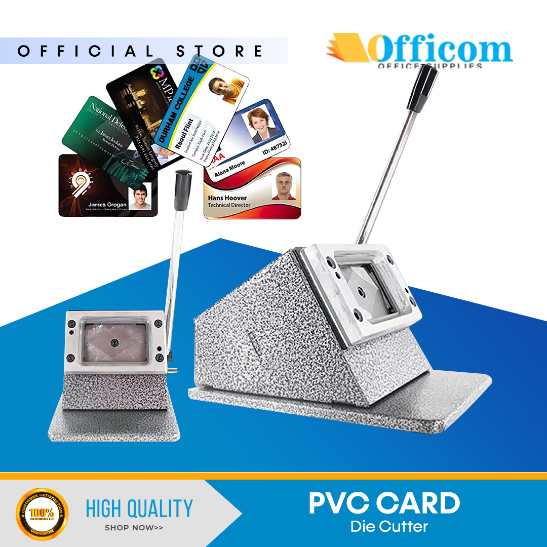 PVC Card Die Cutter Cutting Machine Heavy Duty ATM Size ID