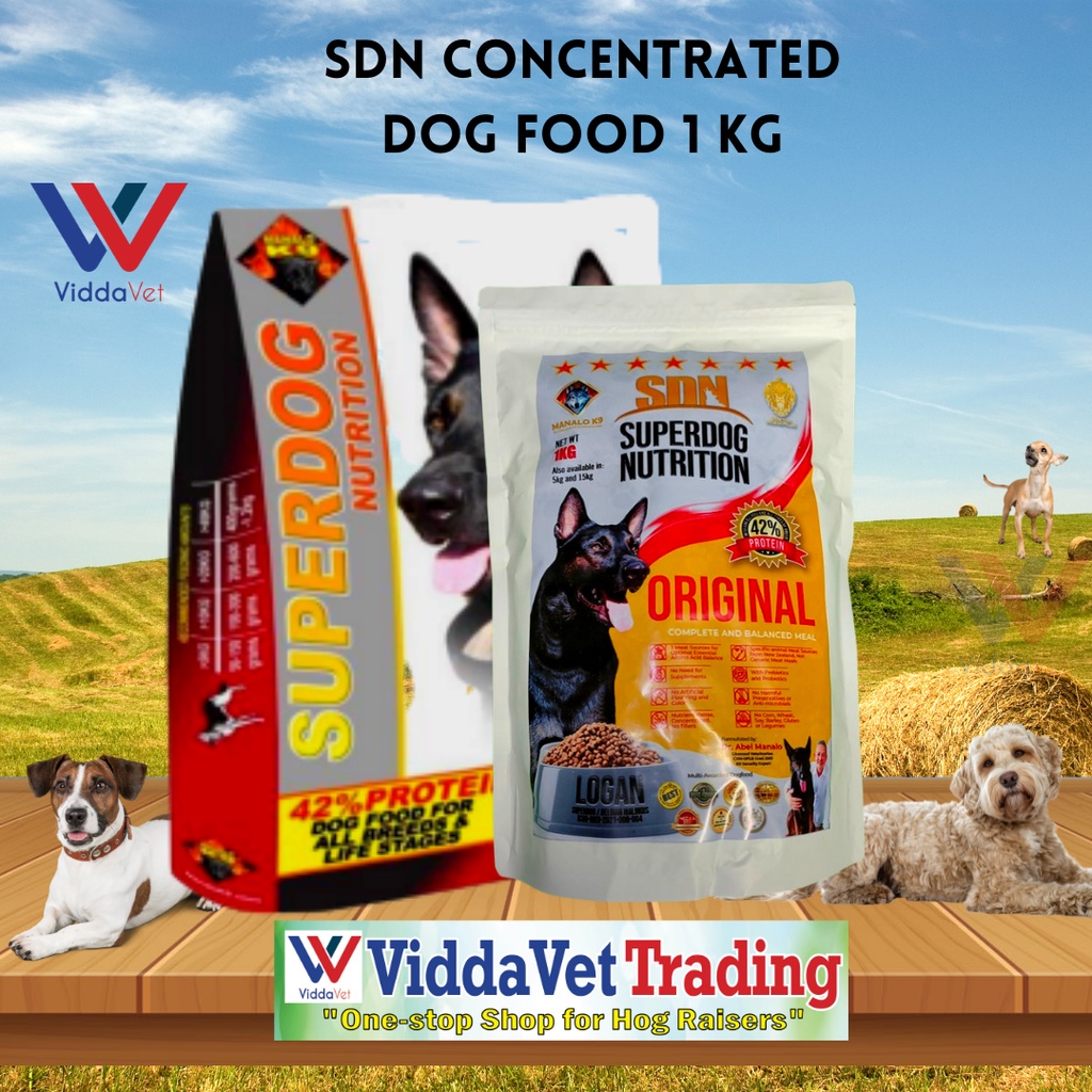 Manila Spot 1 kg SDN dog food original 1kilo SDN SuperDog Nutrition by Manalo K9 1 kg Super dog
