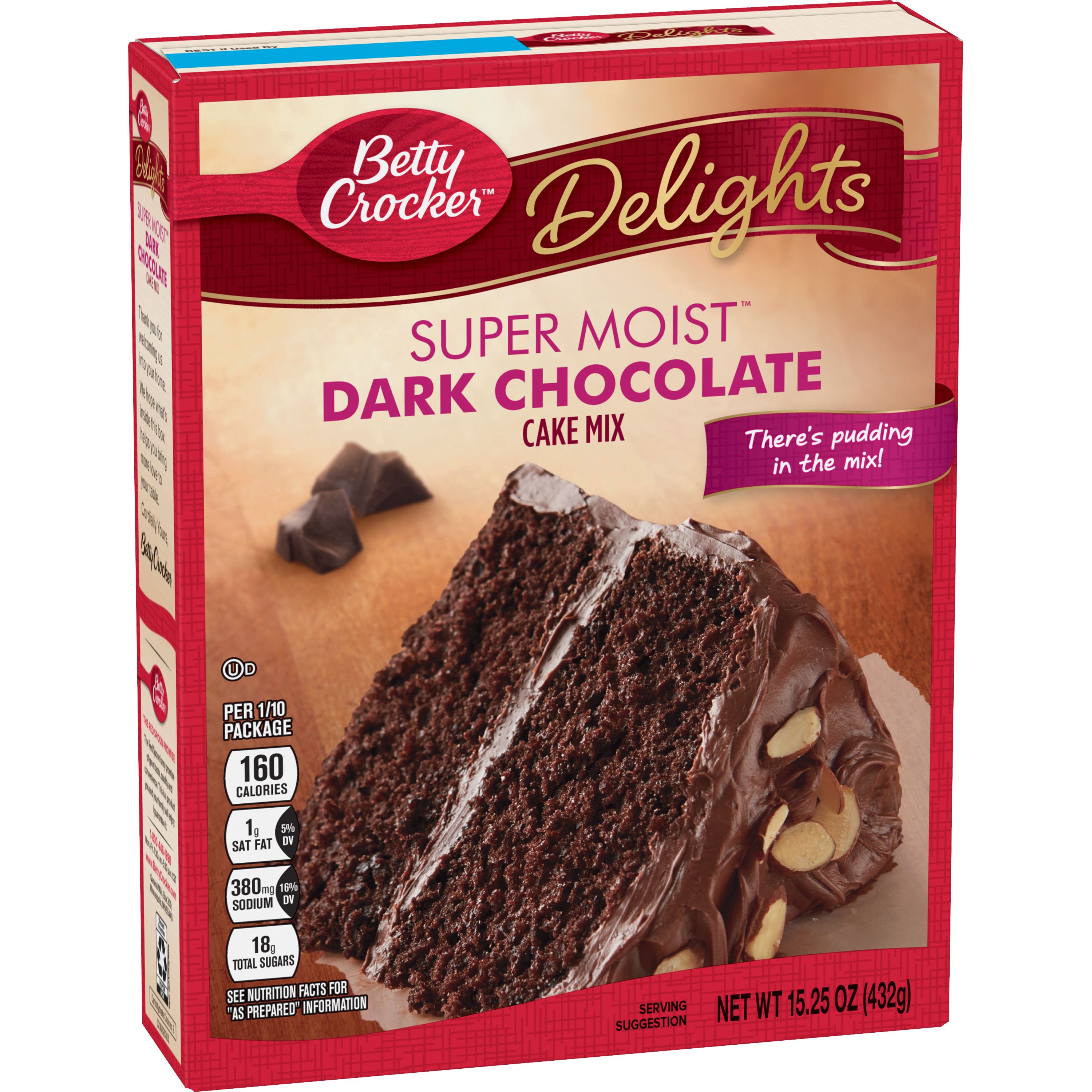 Betty Crocker Super Moist Triple Chocolate Fudge Cake Mix 