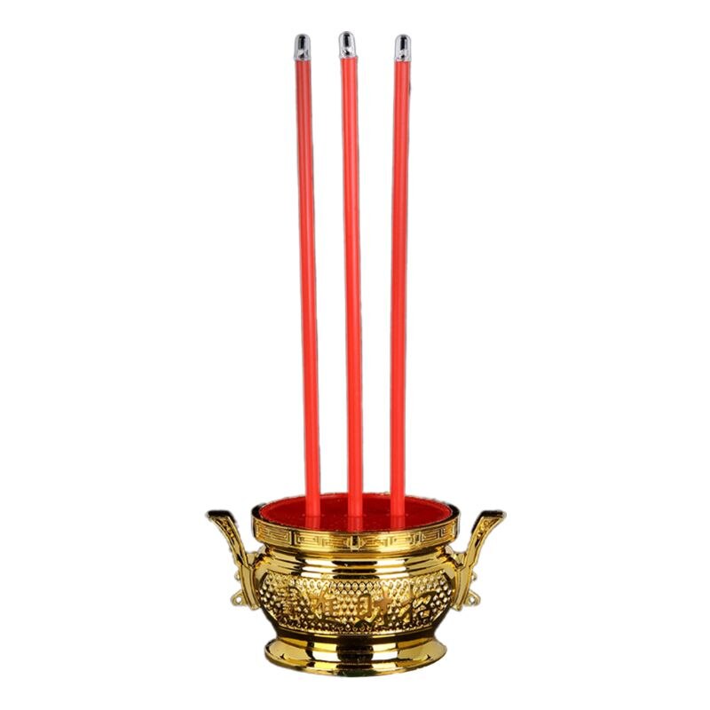 LED Candle Lamp Buddhist Electric Candle Light Avalokitesvara Buddha