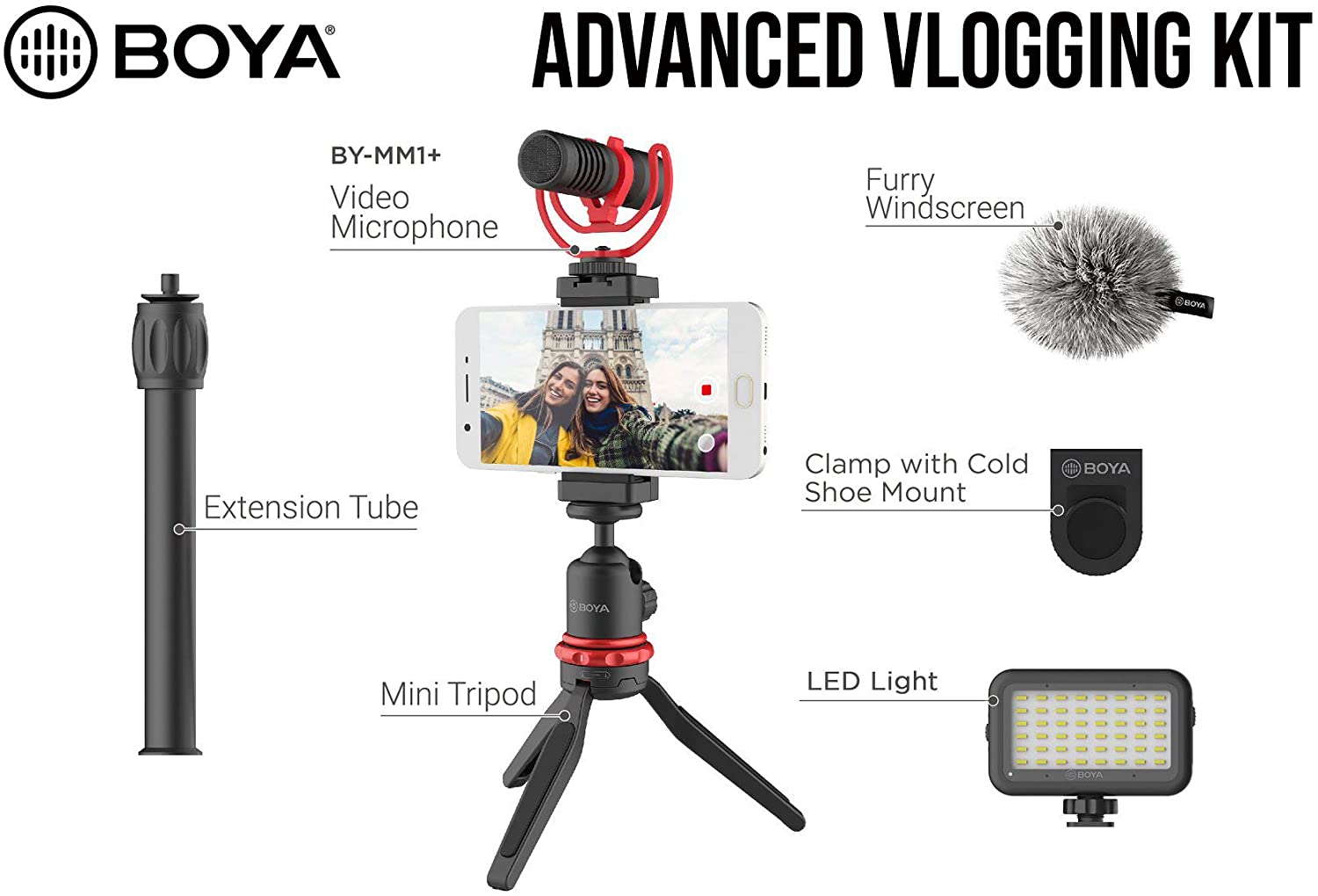 Boya BYVG350 Vlogging Complete Set Kit Lazada PH