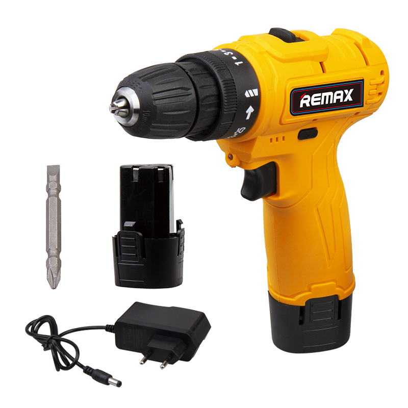 REMAX Cordless Drill Electric Screwdriver Mini Wireless LithiumIon