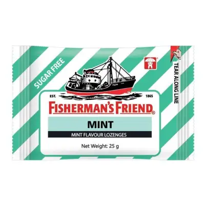 Kalokal Fisherman's Friend Sugar Free Mint Flavour Lozenges 25G