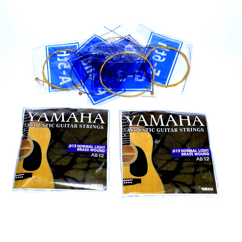 Yamaha Acoustic Guitar Strings .12Normal Light Brass Wound AB12 Lazada PH