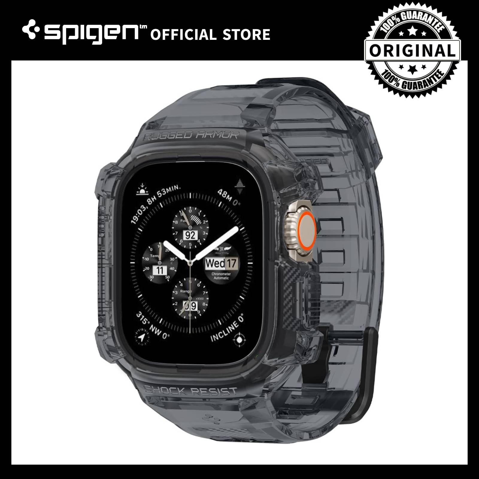 Spigen Apple Watch Ultra 2/1 (49mm) Case Rugged Armor Pro Space