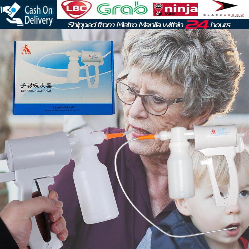 【Fast Delivery】Portable Suction Pump Respiratory Sputum Aspirator