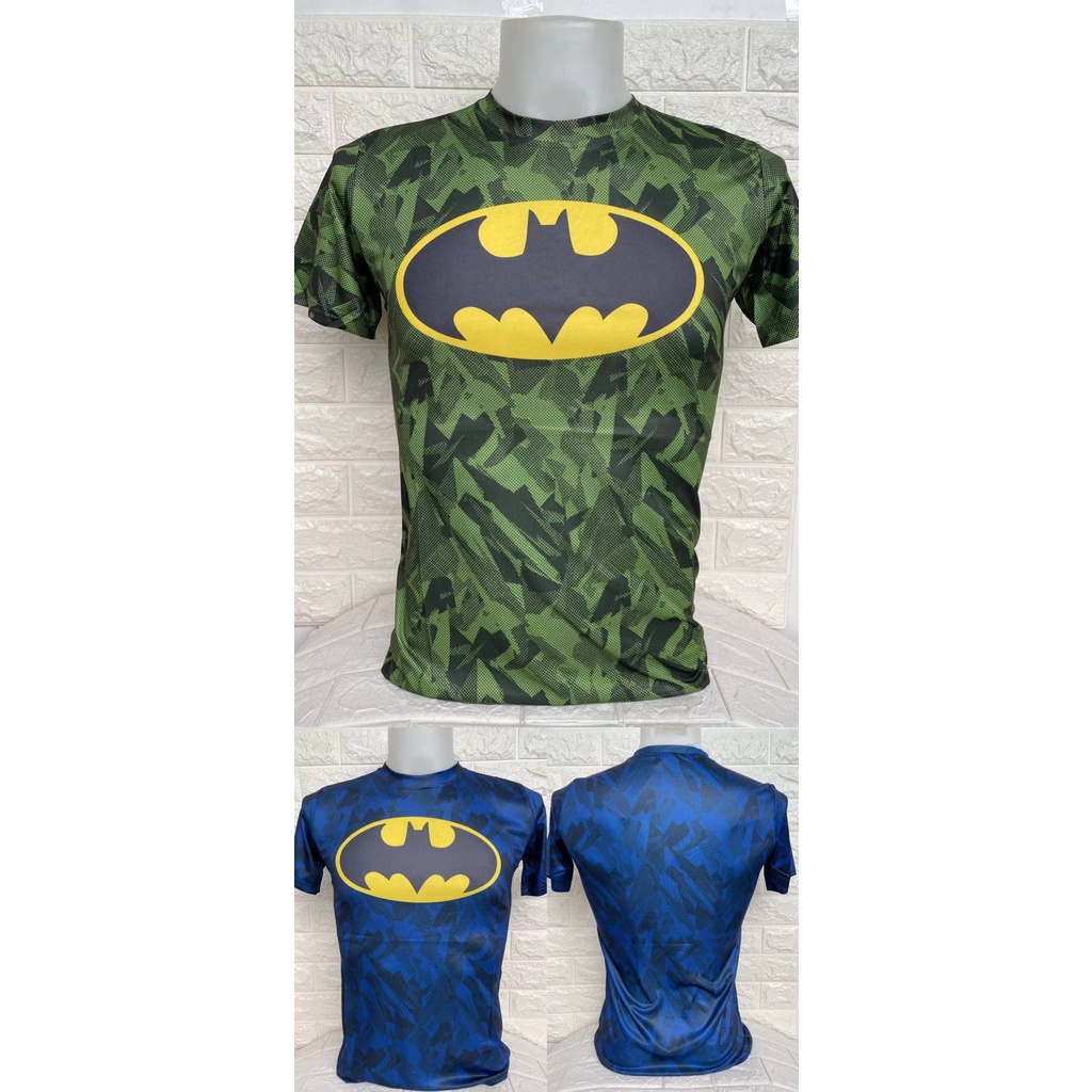 Mainit na benta COD Marvel Character Superman Batman dry Fit Gym T shirt  (Teenager size) | Lazada PH