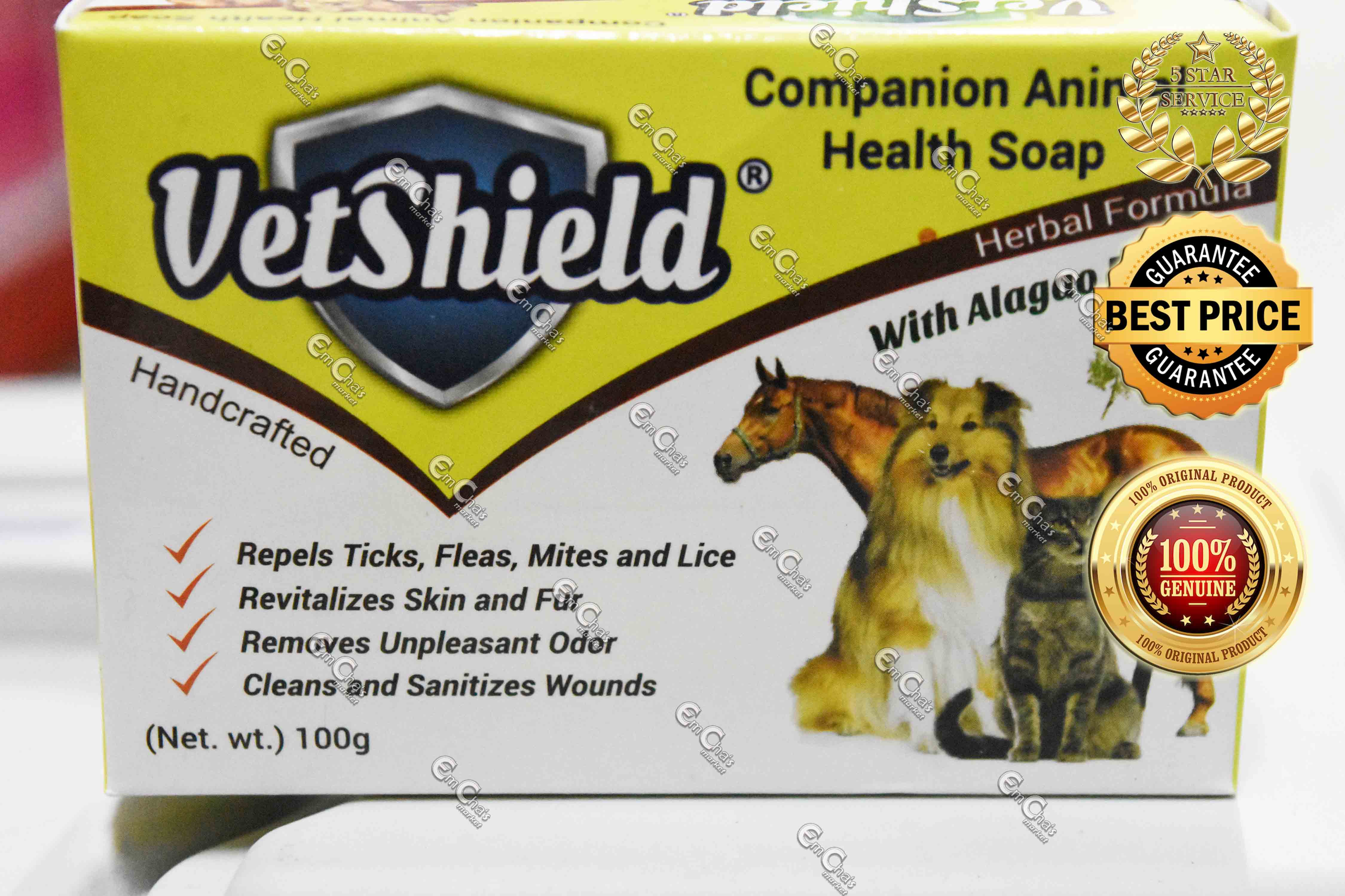 Vetshield Companion Animal Health Soap -100g (agr) | Lazada PH