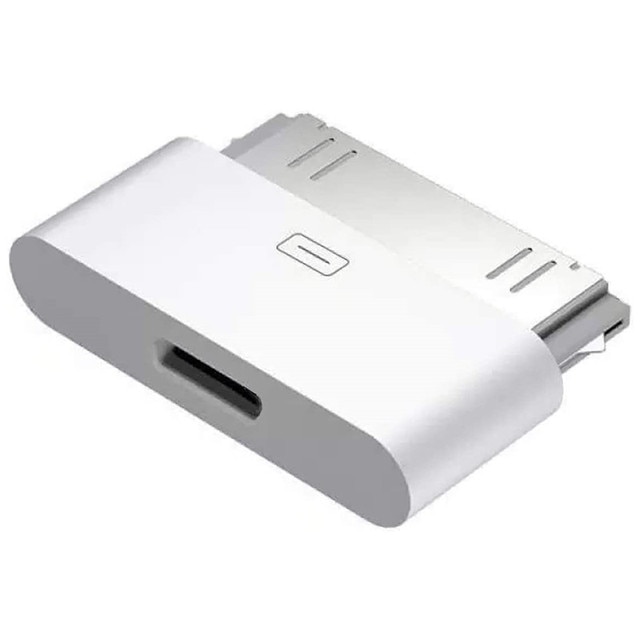 Bộ Chuyển Đổi Ánh Sáng Sang 30Pin Bộ Chuyển Đổi Đồng Bộ Sạc 8 Chân Đực Sang 30 Chân Cái Cho IPhone 4 4s IPad 2 3 IPod Touch Cáp Sạc