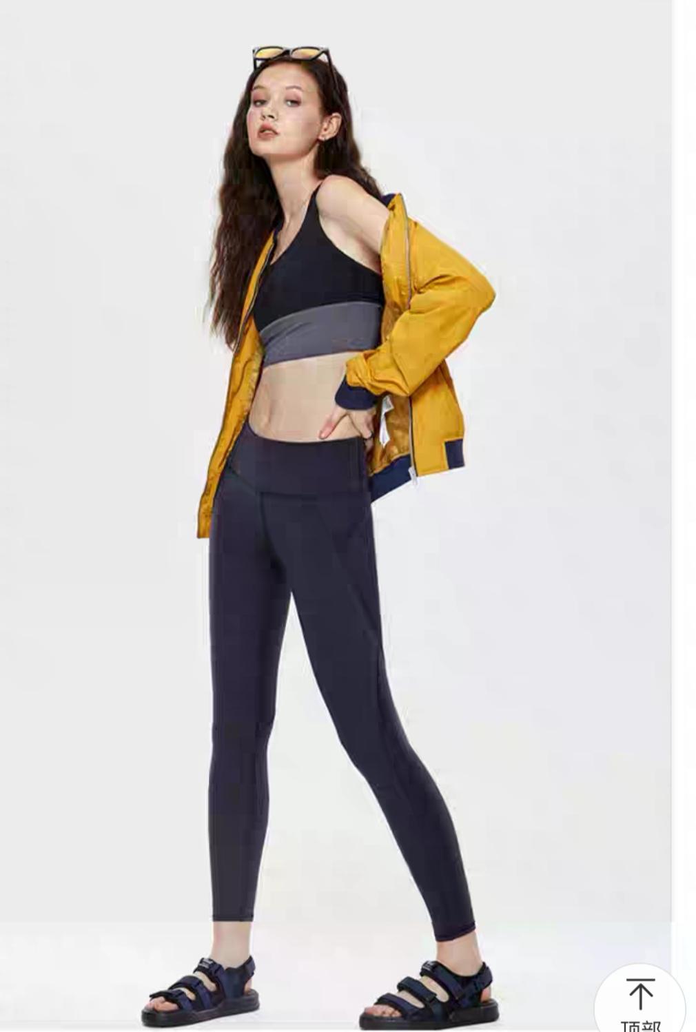 Fashion Outdoors High Waist Compression Running Leggings For Women