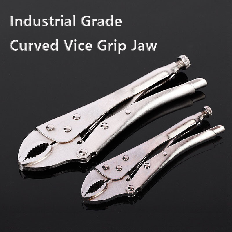 Industrial Grade Curved Vice Grip Jaw Vise Grip Pliers Locking Plier Vise Grip 7" 10'' Lazada PH