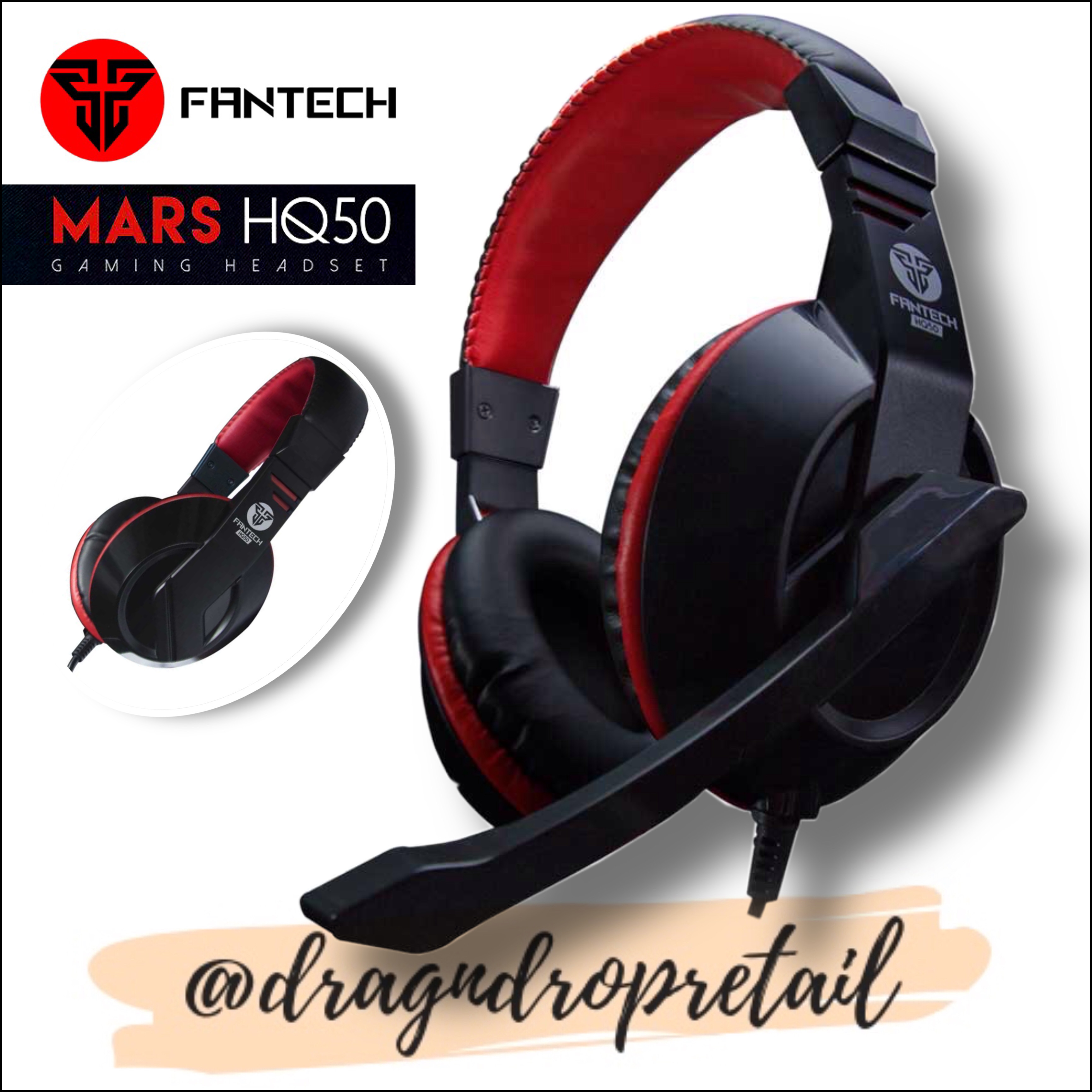Fantech Hq50 Mars Gaming Headset Online 