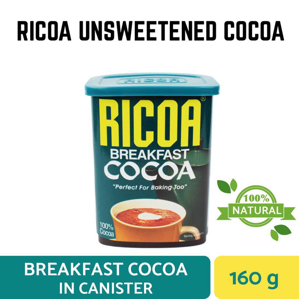 RICOA UNSWEETENED COCOA POWDER 160g Lazada PH