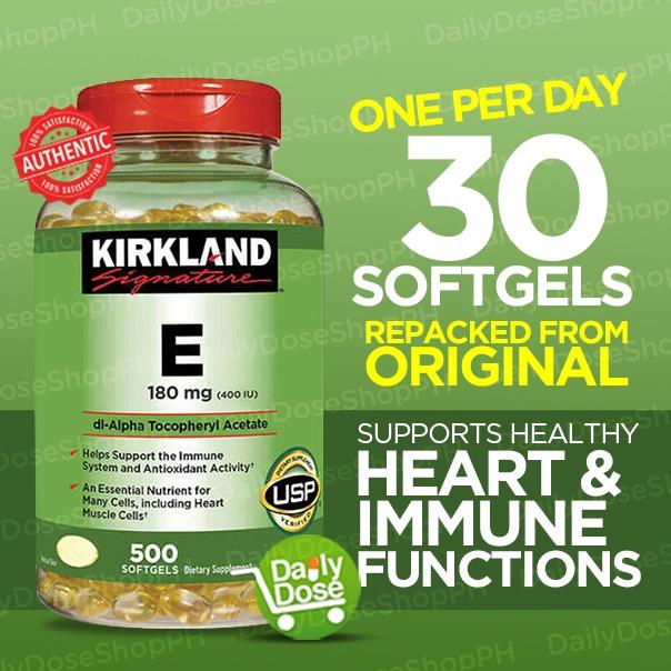Kirkland Vitamin E 180 mg 400 IU Lazada PH