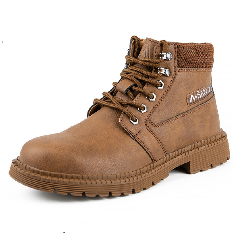New High Quality Men's Work Safety Shoes AntiPuncture Safety Shoes
