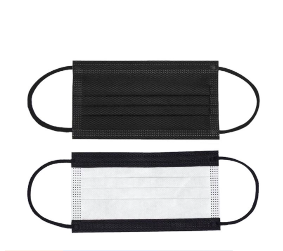 New Black white inside 3ply disposable Mask Lazada PH