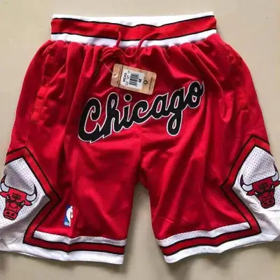 Bulls chicago nba basketball high quality jersey shorts
