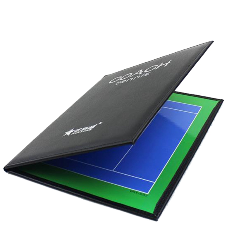 WUKEXING PU Tennis Board Portable Folding Training Board with Magnetic Pen Tennis Accessories