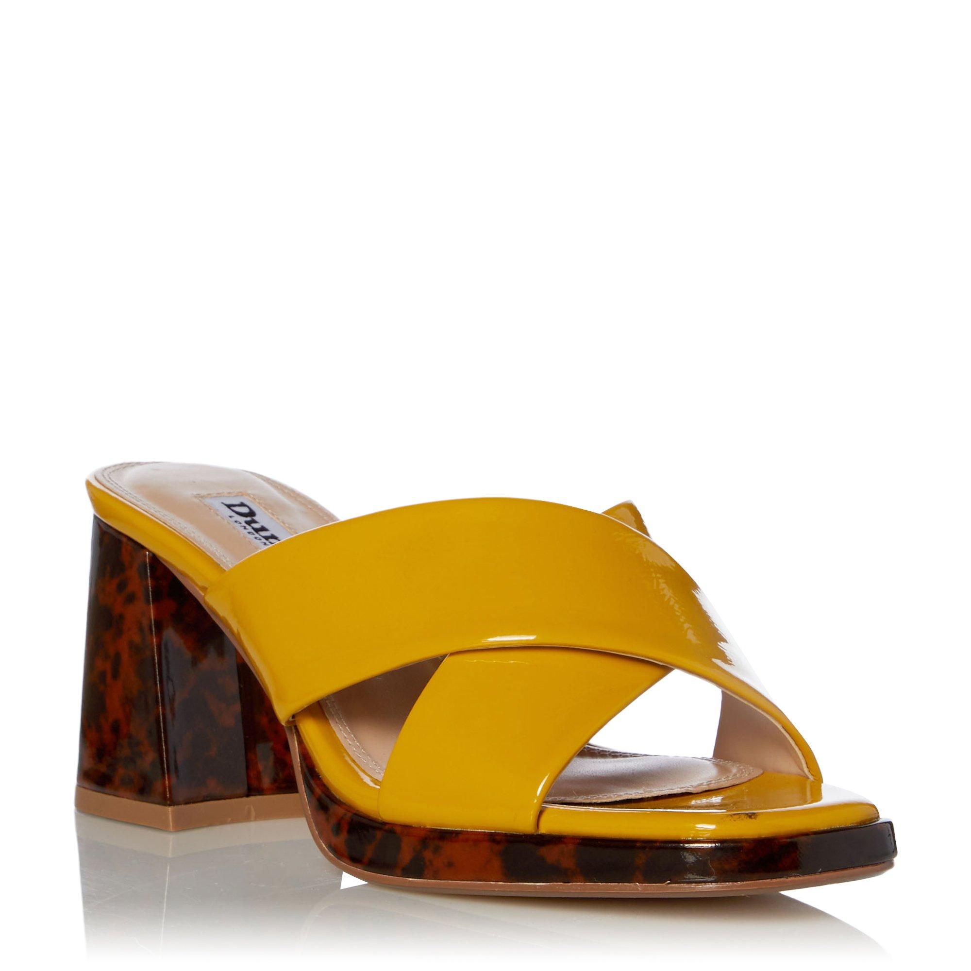 dune yellow heels