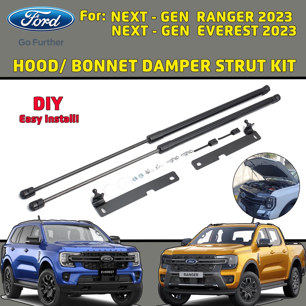 NEXT-GEN Ranger Everest 2023 Hood Damper Strut Ford. | Lazada PH