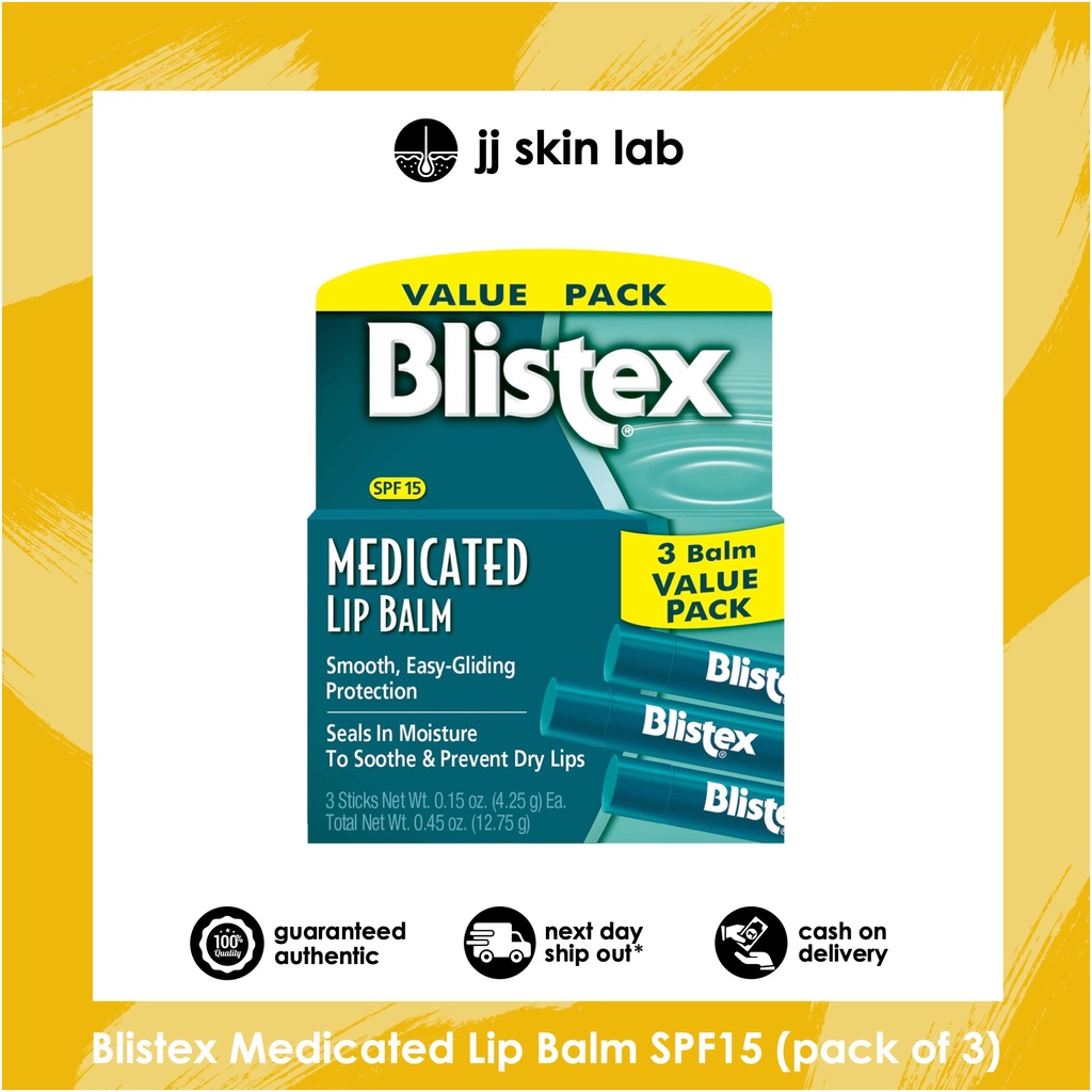 JJ Skin Lab - Blistex Medicated Lip Balm SPF15/ Five Star Lip ...