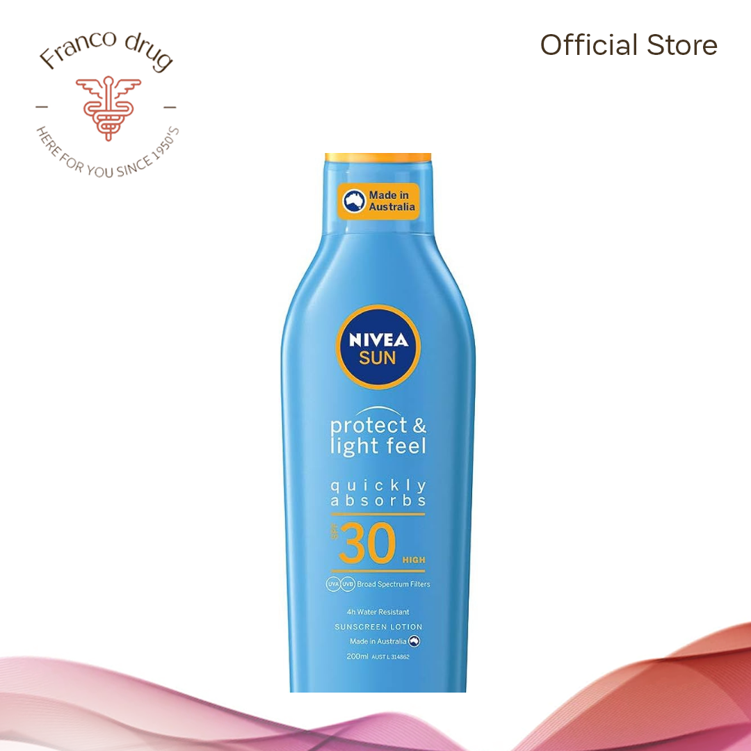 Nivea Sun Protect And Light Feel 200ml Expiry Date August 2025