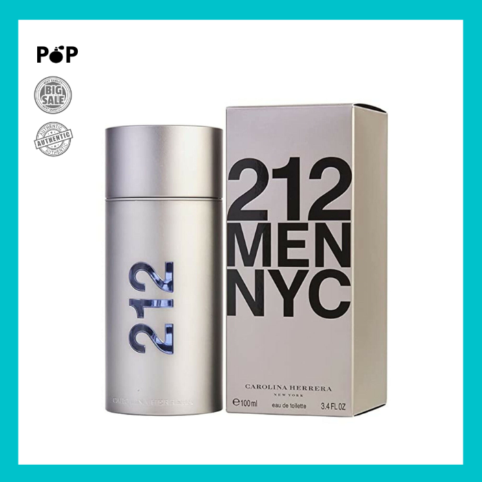 Carolina Herrera 212 MEN NYC EDT 100ml Lazada PH