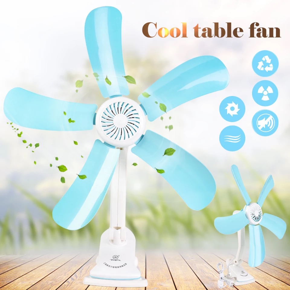 Clip on table deals fan