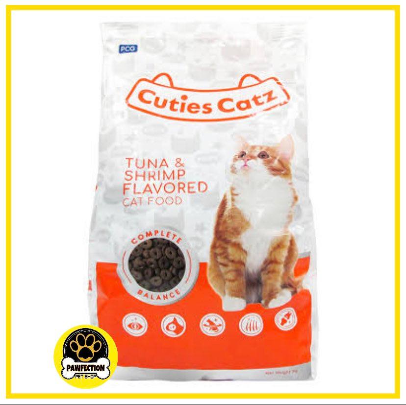 Cuties Catz (SHRIMP & TUNA ) 1kg (Orig Packaging) (ORANGE) | Lazada PH