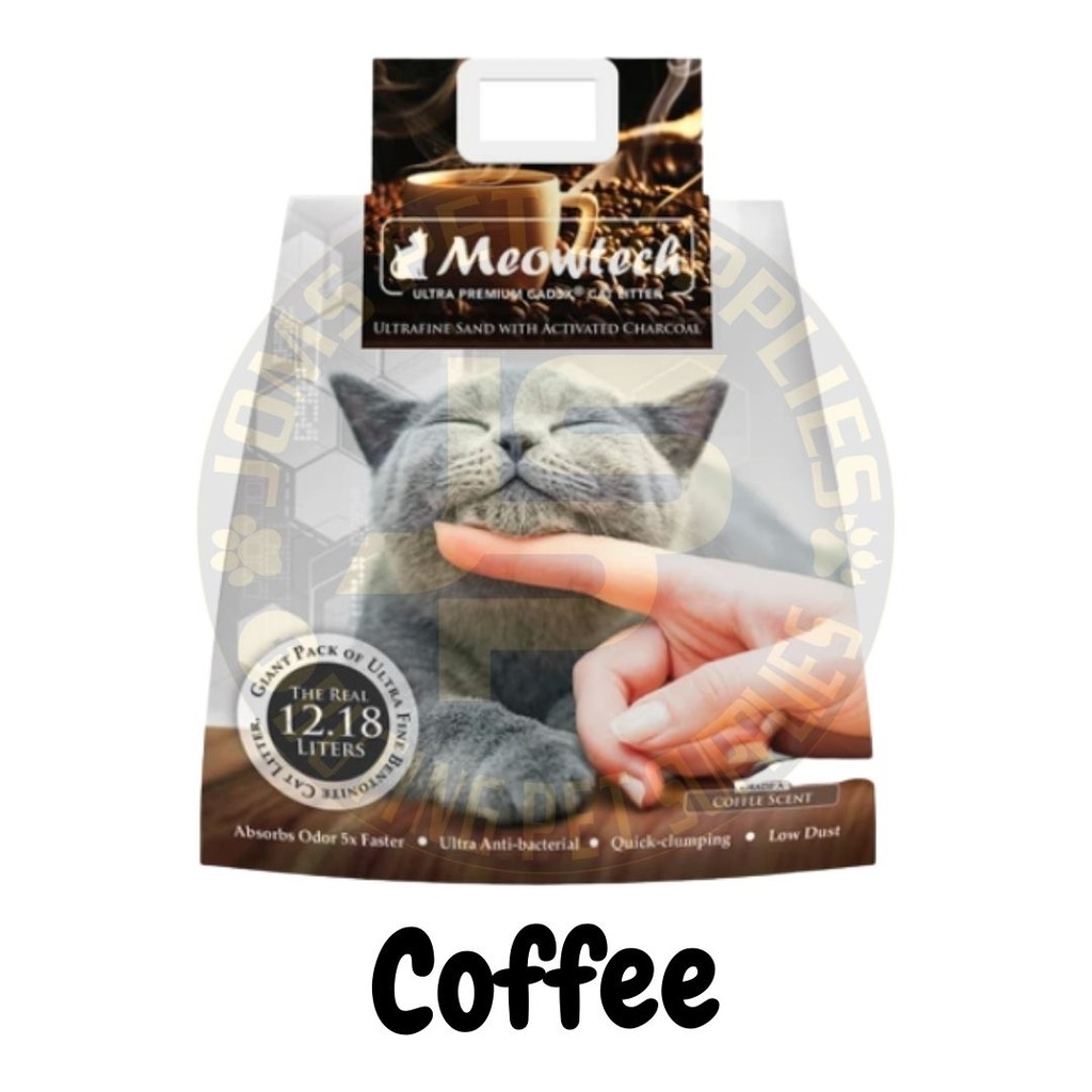 Meowtech Ultra Premium Cat Litter Sand 12.18L Lazada PH