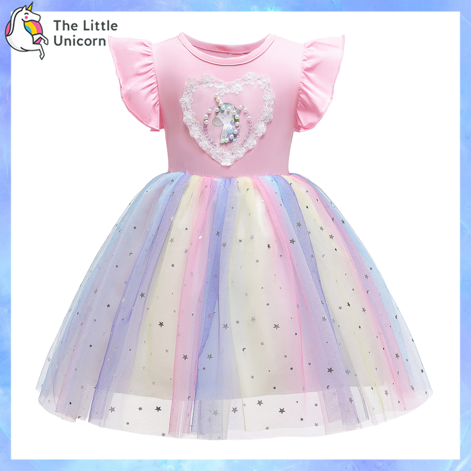 Buy Unicorn Birthday Dress For Kids 