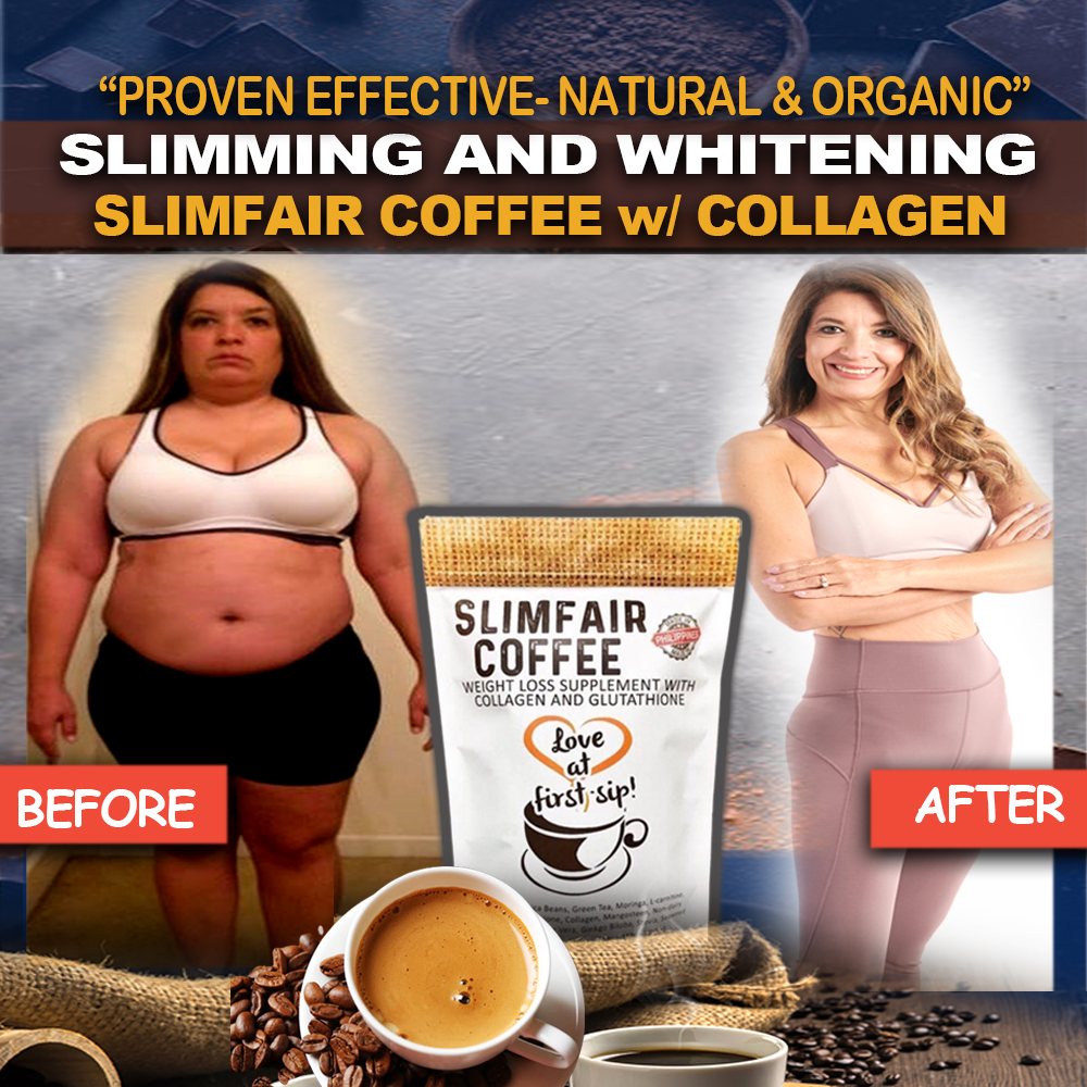Slimfair Coffee with Collagen & Glutathione Slimming, Whitening, Lishou