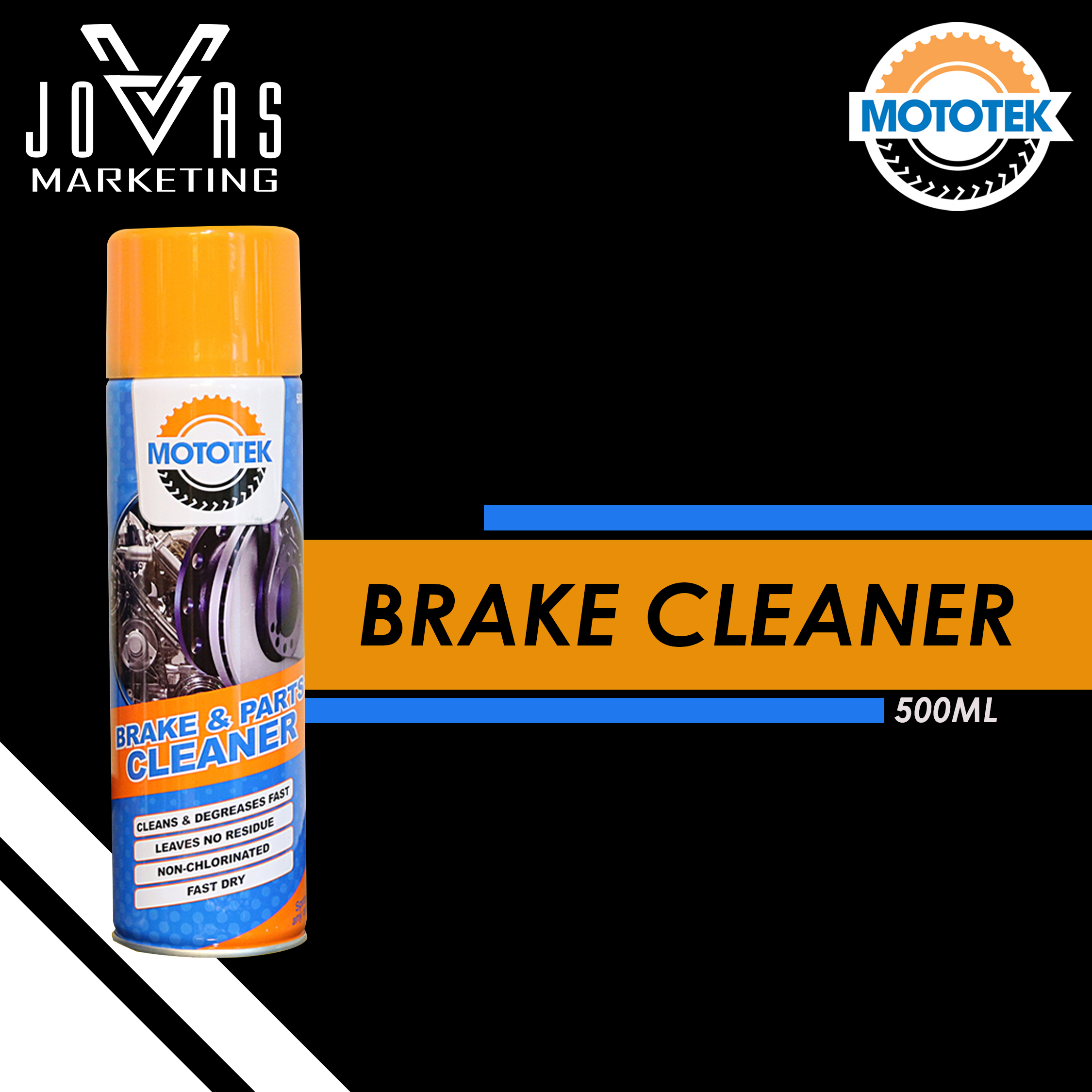 MOTOTEK BRAKE CLEANER 500ML Lazada PH
