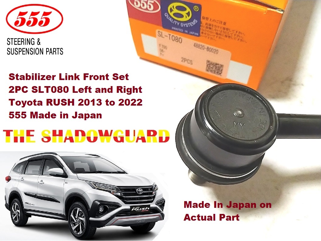 Stabilizer Link Front Sold as Set 2PC SLT080 Left and Right Toyota Rush