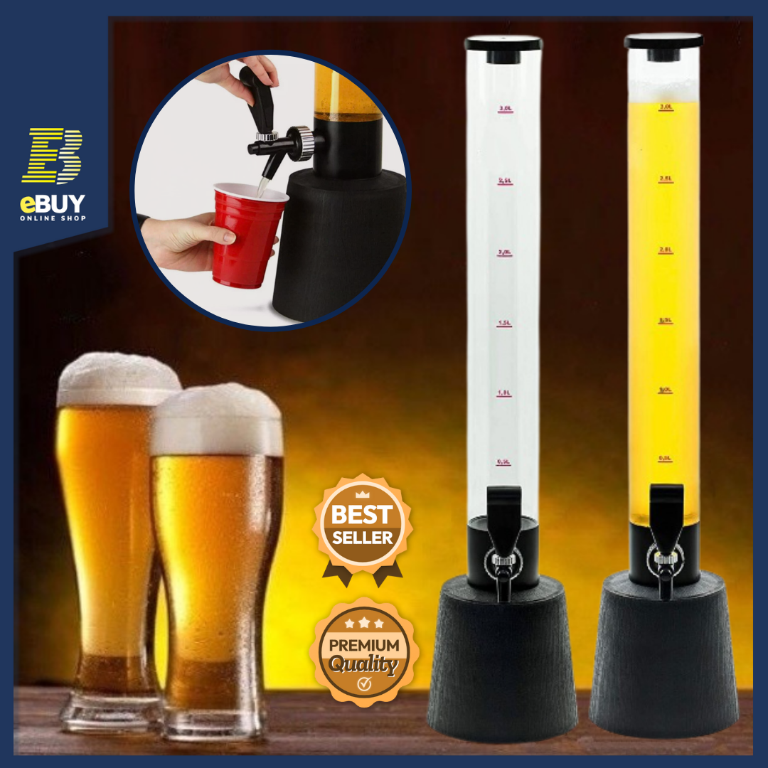 Gulp Beer Tower Drink Dispenser 3.0L