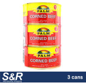 Palm Corned Beef with Juices 3 x 326 g