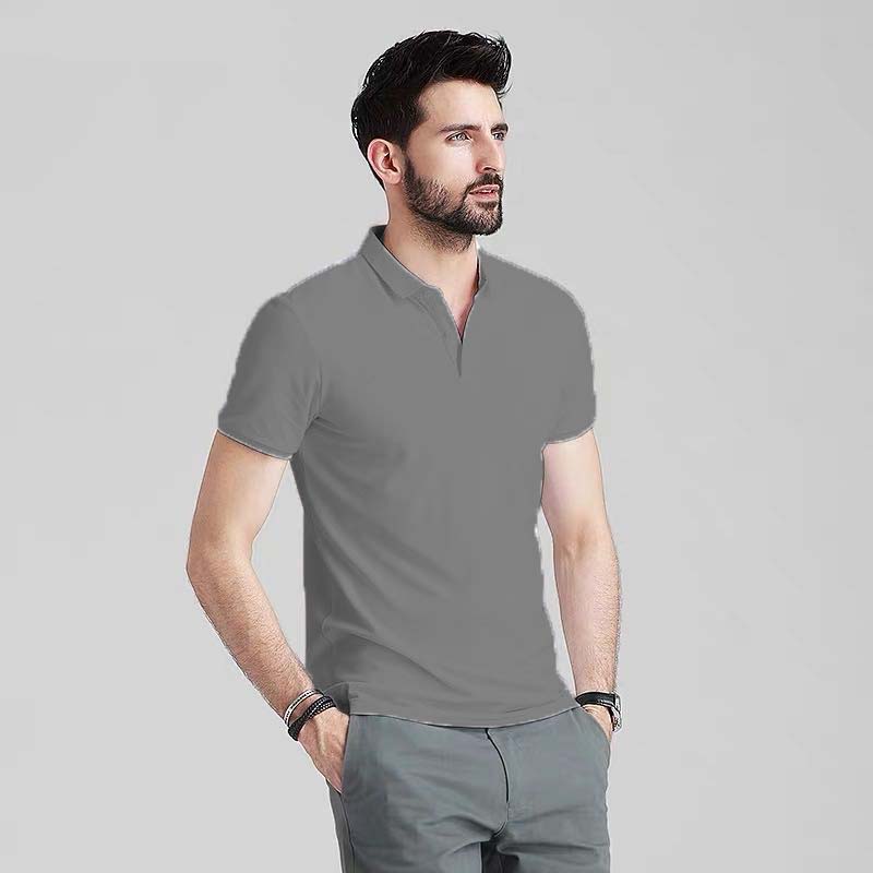 Buy > black and grey polo shirt > in stock